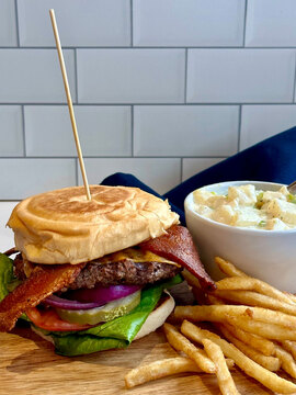 Archibald's Bacon Hamburger