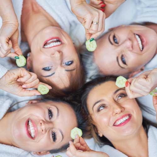 PAJAMA PARTY <BR> SOULSTICE DAY SPA & SALON