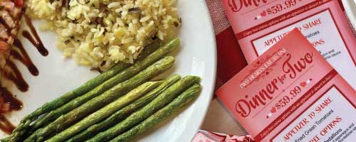 DINNER FOR TWO <BR>ARCHIBALD'S RESTAURANT DINNER FOR TWO <BR>ARCHIBALD'S RESTAURANT