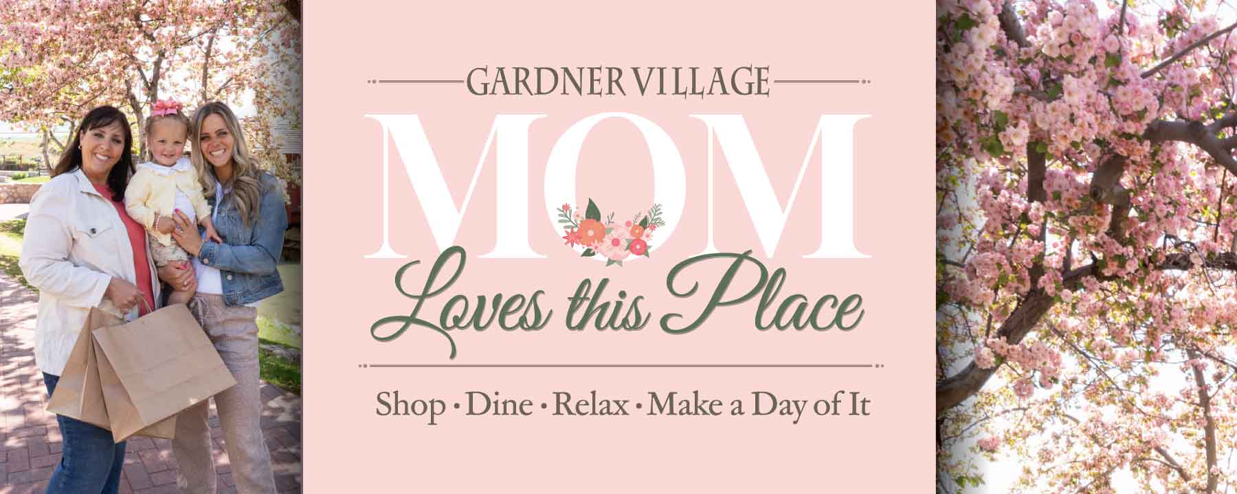 mothers day at gardner village