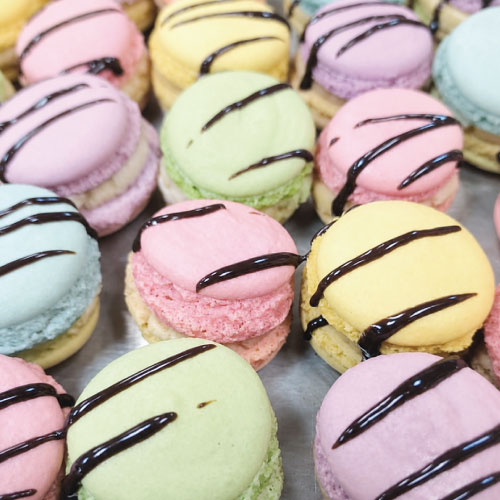FRENCH MACARON BAKING CLASS <BR>HAPPY CAMPER DELI AND BAKERY