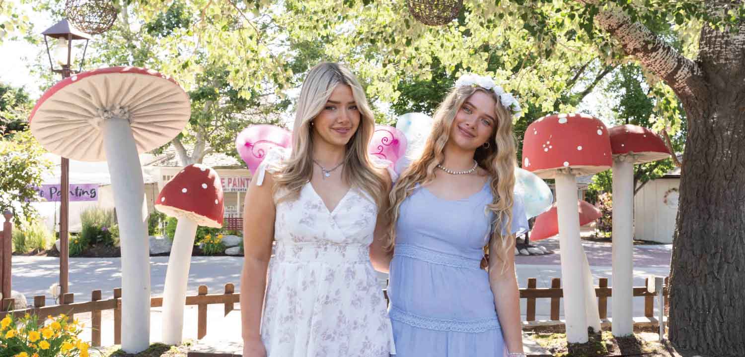 woodland fairy festival at gardner village