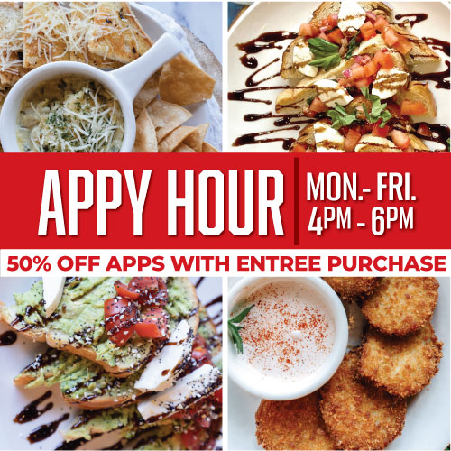 APPY HOUR <br>ARCHIBALD'S RESTAURANT