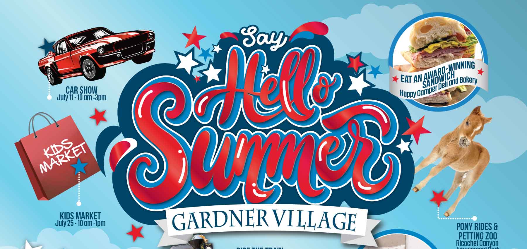 say hello summer at gardner village