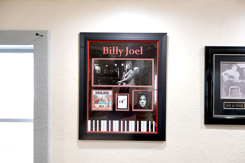 billy joel autograph