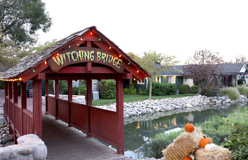 The Witching Bridge at Gardner Village