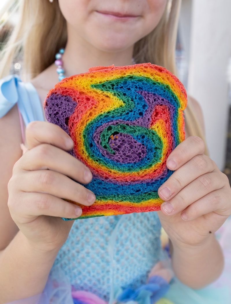 rainbow bread